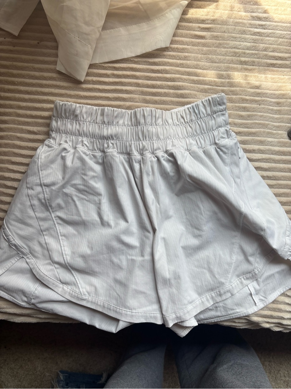 lululemon athletica white shorts